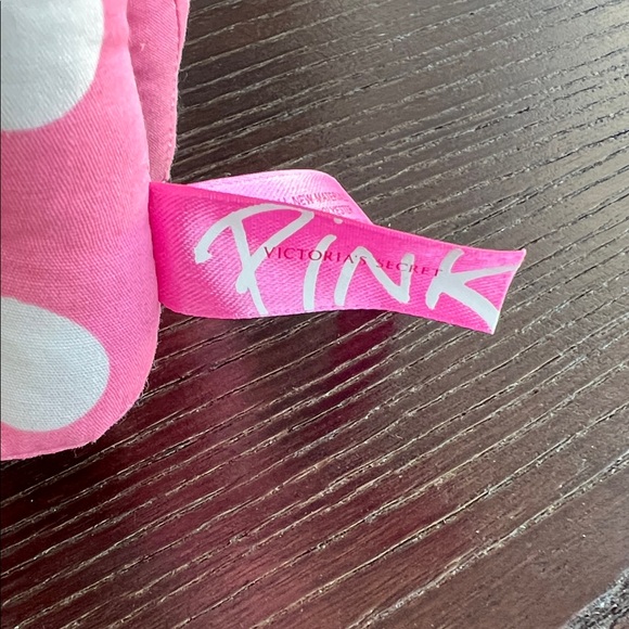 Victoria’s Secret Pink Polka Dot Plush Dog. Perfect condition - Picture 2 of 5